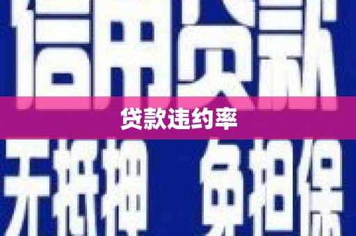 中卫贷款违约率