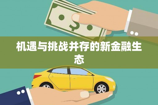 中卫机遇与挑战并存的新金融生态