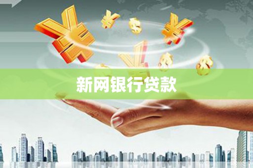中卫新网银行贷款