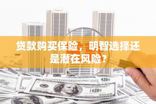 中卫贷款购买保险，明智选择还是潜在风险？