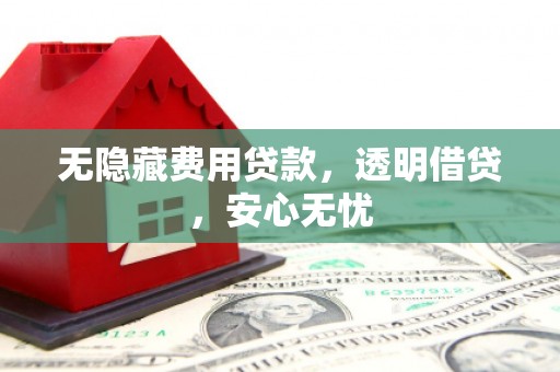 中卫无隐藏费用贷款，透明借贷，安心无忧