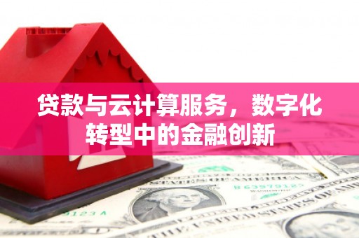 中卫贷款与云计算服务，数字化转型中的金融创新