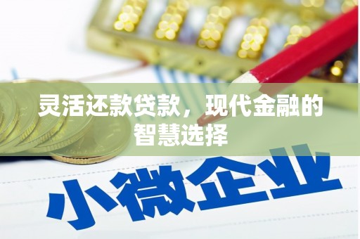 中卫灵活还款贷款，现代金融的智慧选择