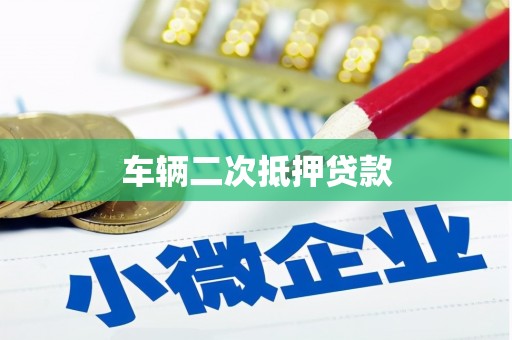 中卫车辆二次抵押贷款