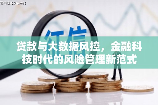 中卫贷款与大数据风控，金融科技时代的风险管理新范式