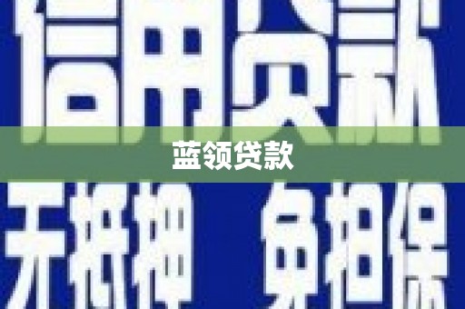 中卫蓝领贷款