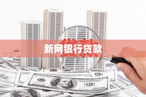 中卫新网银行贷款