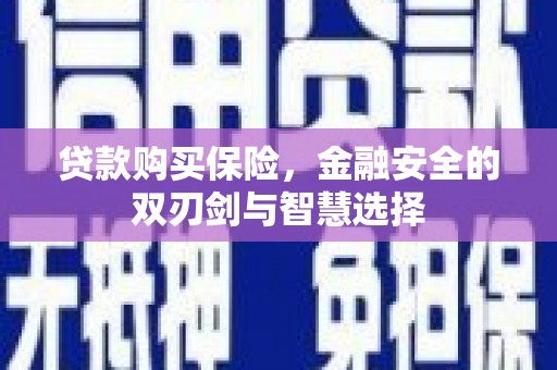 中卫贷款购买保险，金融安全的双刃剑与智慧选择