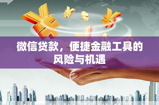 中卫微信贷款，便捷金融工具的风险与机遇