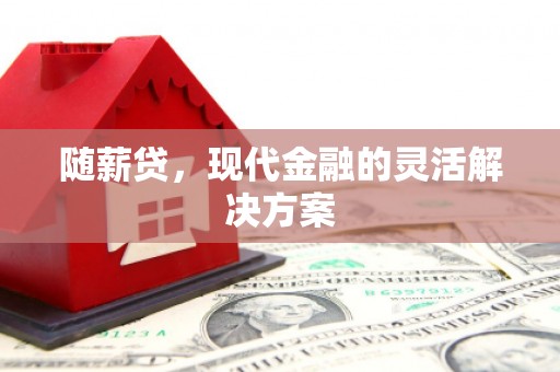 中卫随薪贷，现代金融的灵活解决方案