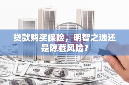 中卫贷款购买保险，明智之选还是隐藏风险？