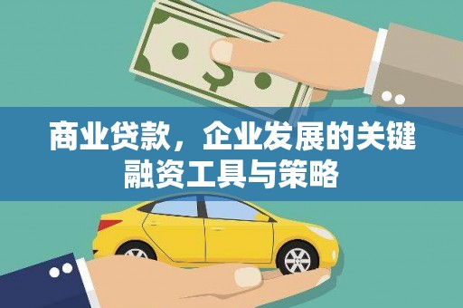 中卫商业贷款，企业发展的关键融资工具与策略