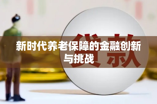中卫新时代养老保障的金融创新与挑战