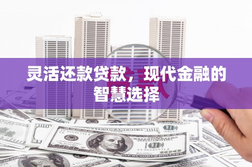 中卫灵活还款贷款，现代金融的智慧选择