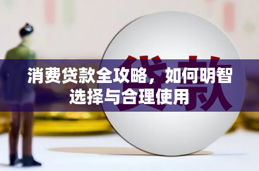 中卫消费贷款全攻略，如何明智选择与合理使用