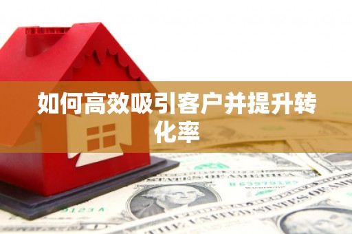 中卫如何高效吸引客户并提升转化率