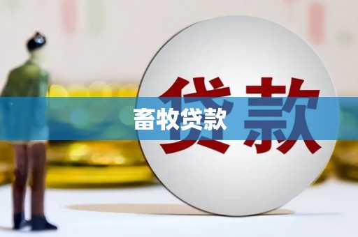 中卫畜牧贷款