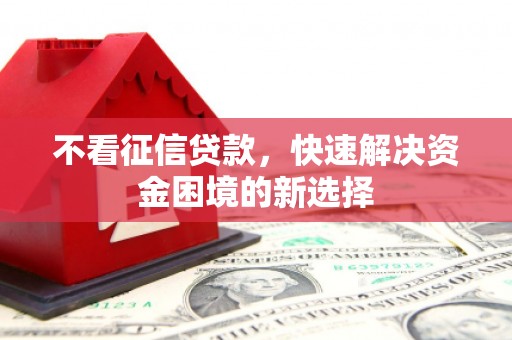 中卫不看征信贷款，快速解决资金困境的新选择