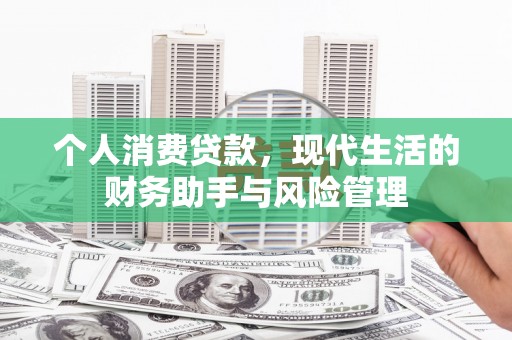 中卫个人消费贷款，现代生活的财务助手与风险管理