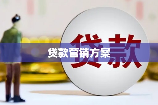 中卫贷款营销方案