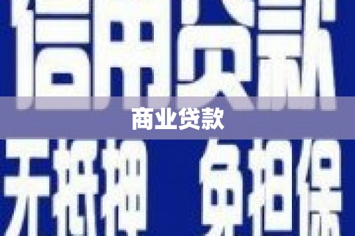 中卫商业贷款