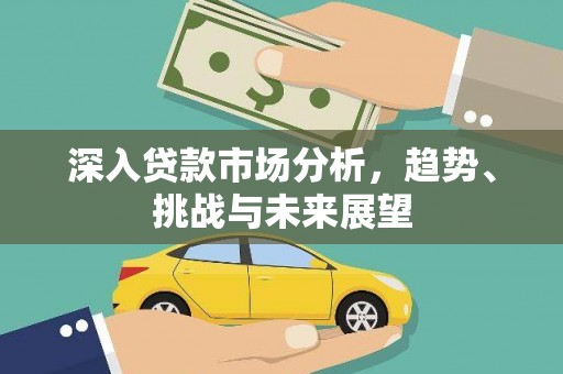 中卫深入贷款市场分析，趋势、挑战与未来展望