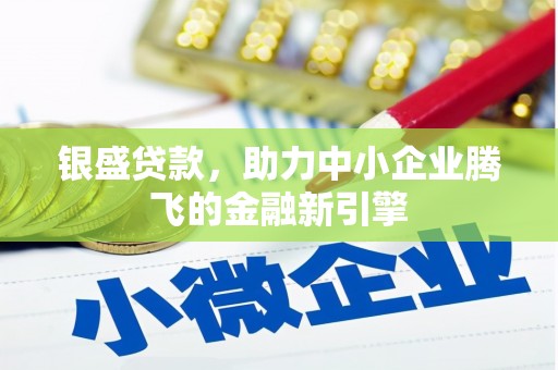 中卫银盛贷款，助力中小企业腾飞的金融新引擎