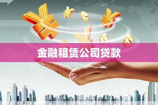 中卫金融租赁公司贷款