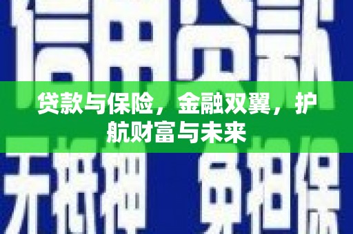 中卫贷款与保险，金融双翼，护航财富与未来