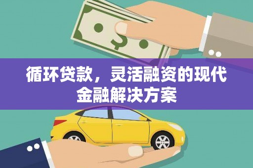 中卫循环贷款，灵活融资的现代金融解决方案