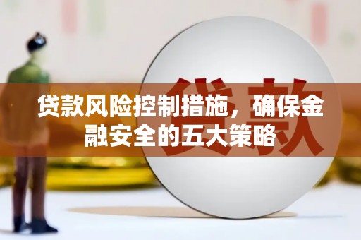 中卫贷款风险控制措施，确保金融安全的五大策略