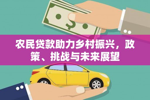 中卫农民贷款助力乡村振兴，政策、挑战与未来展望