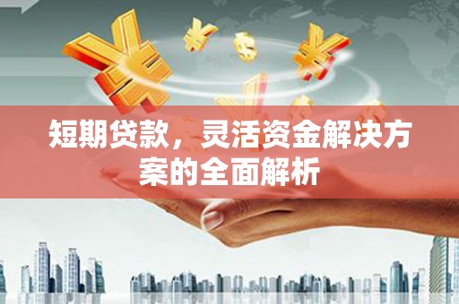 中卫短期贷款，灵活资金解决方案的全面解析