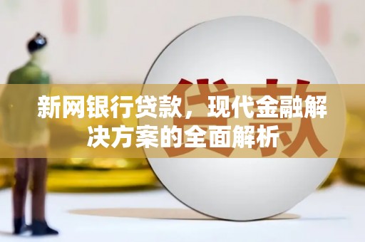 中卫新网银行贷款，现代金融解决方案的全面解析