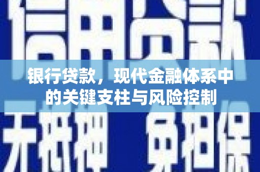 中卫银行贷款，现代金融体系中的关键支柱与风险控制
