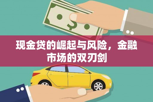中卫现金贷的崛起与风险，金融市场的双刃剑
