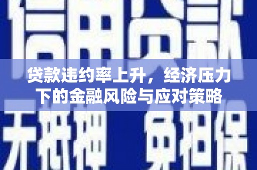 中卫贷款违约率上升，经济压力下的金融风险与应对策略