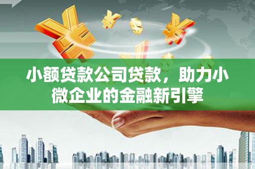中卫小额贷款公司贷款，助力小微企业的金融新引擎