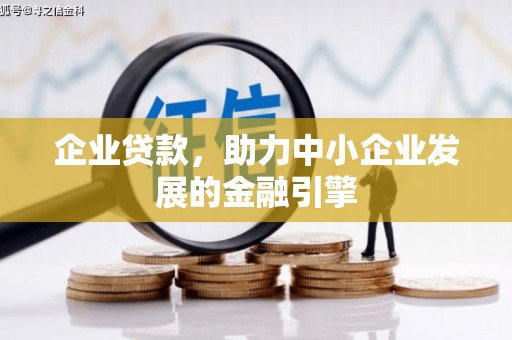 中卫企业贷款，助力中小企业发展的金融引擎