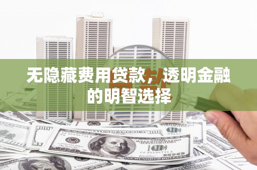 中卫无隐藏费用贷款，透明金融的明智选择
