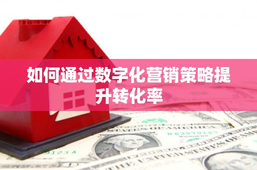 中卫如何通过数字化营销策略提升转化率