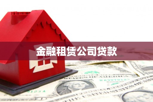 中卫金融租赁公司贷款