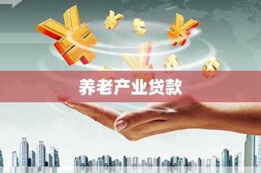 中卫养老产业贷款