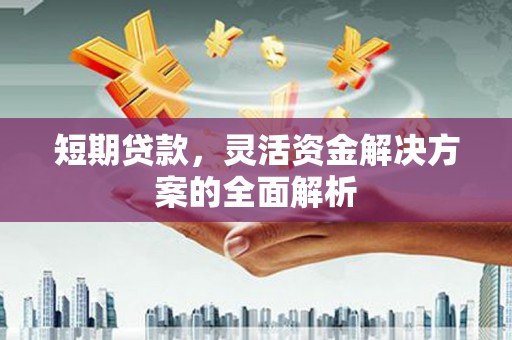 中卫短期贷款，灵活资金解决方案的全面解析