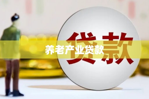 中卫养老产业贷款