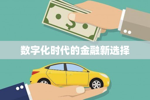 中卫数字化时代的金融新选择