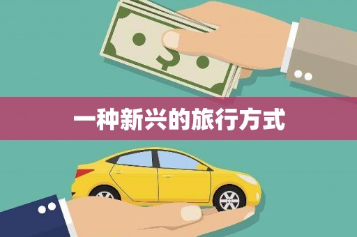 中卫一种新兴的旅行方式
