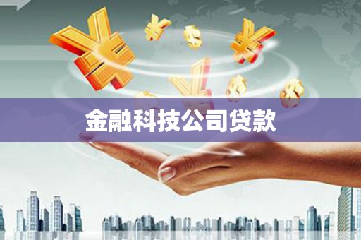 中卫金融科技公司贷款